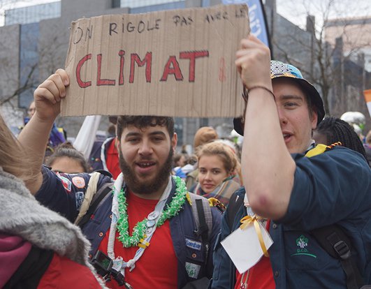 Les Guides à la marche pour le climat