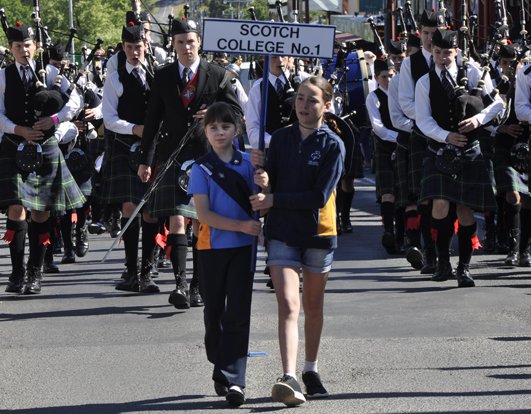 Rencontre entre Amandine Cordier et des Guides d’Australie